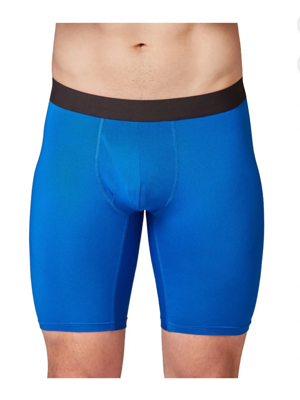 Athletic Works Men's Ultra Lite Mesh Long Leg Boxer Brief 6-Pack Size XL